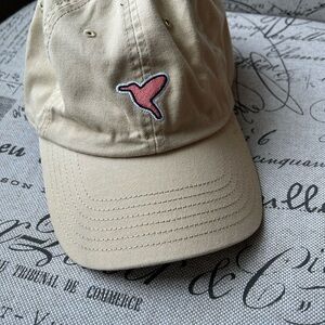 Birddogs Kids Tan Cap with Bird Logo